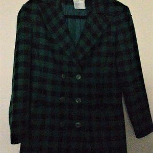 Emmanuelle Khanh Paris retro 100% wool jacket